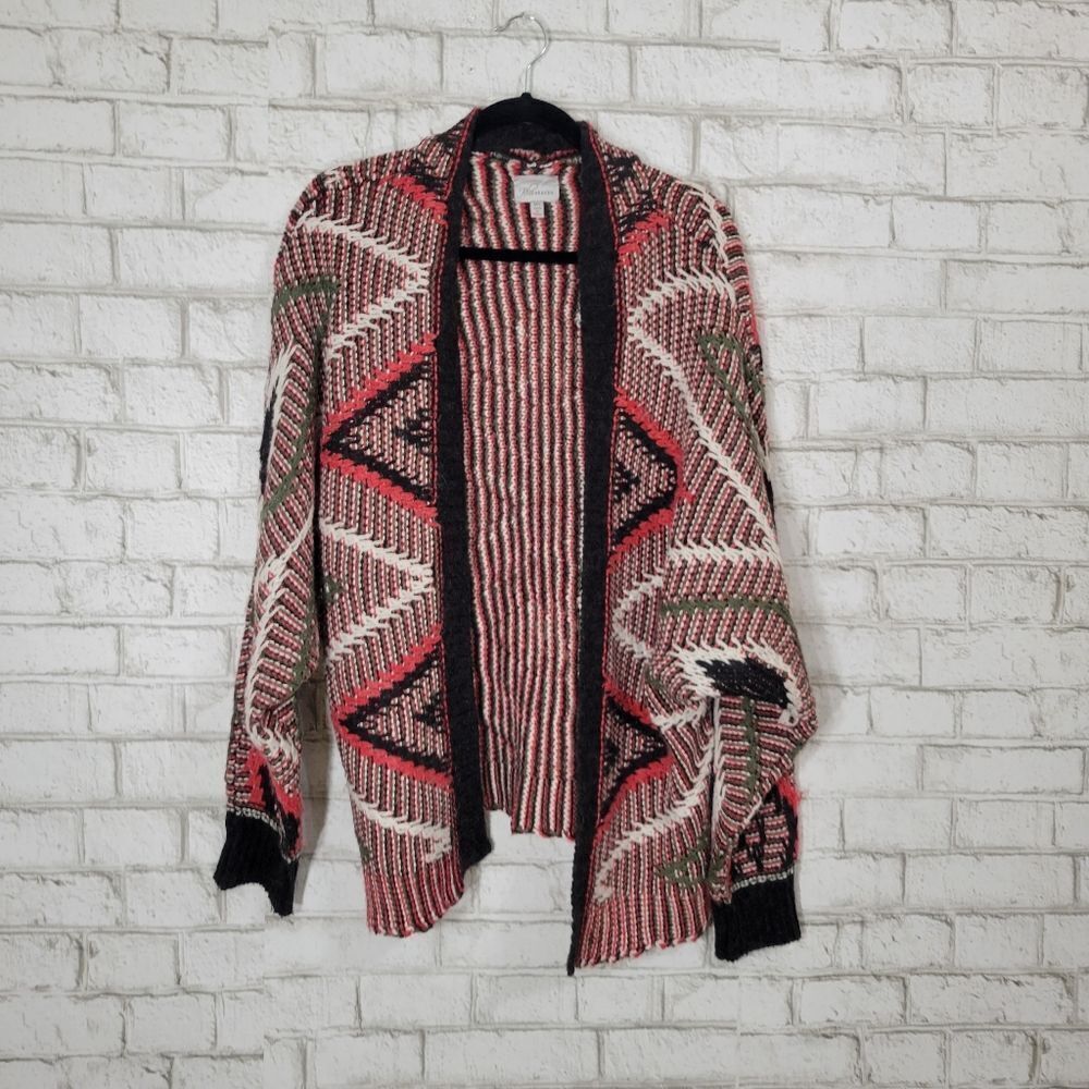 Blu Heaven cute printed cardigan sweater